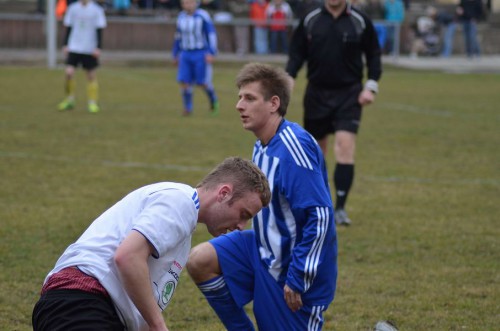 Die Entscheidung durch A. Frost (Moorental - Blau-Weiß 1:2)