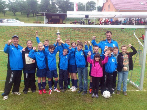 E-Jugend belegt in Wickerstedt Platz 2