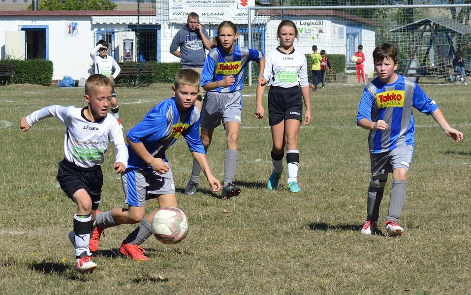 E-Jugend: Klarer Sieg gegen den Weimarer SV