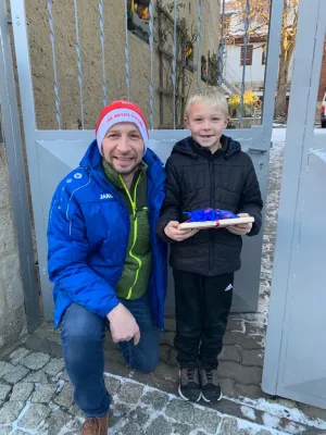 Weihnachtswichtel unterwegs